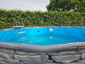 Aufstellpool Marimex Florida Pool 3,66x1,22 m ohne Zubehör - Steinoptik Kunden-Foto 1
