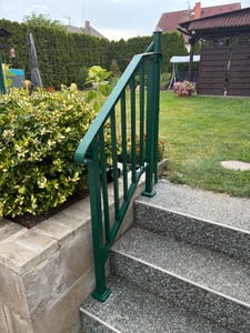 VEVOR Handläufe für Außentreppen, 2–3-stufiger Treppenhandlauf und Innengeländer-Set, Geländer für Außentreppen mit Montagesatz, Handläufe für Senioren, Verandageländer und Deckhandlauf, schwarz Kunden-Foto 1