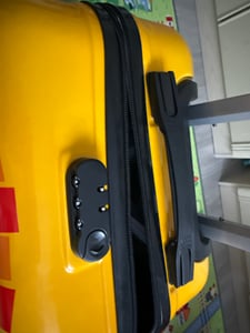 Kinderkoffer Handgepäck Trolley mit Zahlenschloss - Leichter ABS Reisekoffer für Kinder Kunden-Foto 3
