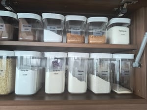 EMSA Optima, Container, Rechteckig, 1,6 l, Transparent, Weiß, Styrol-Methylmethacrylat (MS), Thermoplastisches Elastomer (TPE), 55 °C Kunden-Foto 2