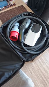 Ladestation Elektroauto 6-16A 1 phase EVSE EU EV Ladekabel Type2 Tragbare Ladegerät Box 3.5KW ev charger Kunden-Foto 4