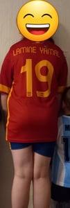 Lamine Yamal Trikot Kinder und Erwachsene - Spanien Fußball Trikot Set - 140 Kunden-Foto 1