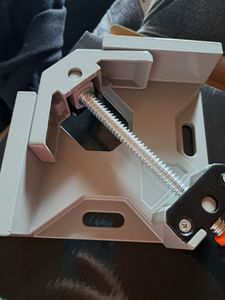 Winkelspanner 90 Grad Winkelschraubstock Gehrungszwinge Winkelzwinge Klemme Schweißwinkel Gehrungsspanner Zwinge Winkel Spannhöhen Retoo Kunden-Foto 1