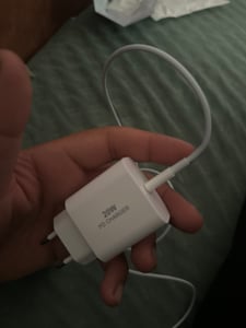 iPhone Ladekabel schnell usb-c für original iPhone 12, 13, 14, 11 X, XR Ladegerät Schnellladegerät Ladekabel Netzteil Ladegerät Adapter Kunden-Foto 1