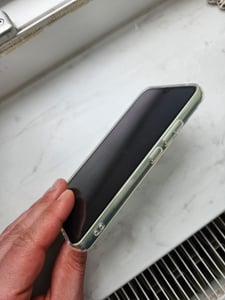Für Samsung Galaxy A34 5G Silikon Schwarz Hülle Kameraschutz Hülle TPU Handy Schutz Case Premium Case Kunden-Foto 3