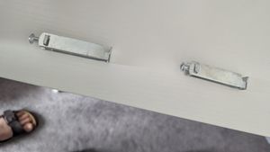 SONNI TV-Schränke Weiß Hochglanz Hängend mit Led 180 x 35 x 30cm Kunden-Foto 4