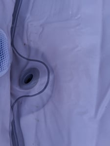 AREBOS Whirlpool aufblasbar | Ø208cm | 6 Personen | 130 Düsen | 1000L | Abdeckung Kunden-Foto 21