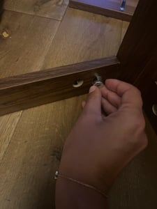 Tribesigns 5-stöckiger Schuhschrank mit runden Lamellentüren, 20 Paar Bauernhaus-Schuhschrank mit verstellbaren Regalen für Eingangsbereich, Flur Kunden-Foto 12