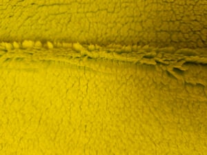 Minky Sherpa jahňacia Umelá kožušina zelená 50x160 cm Fotografia od zákazníka č. 2