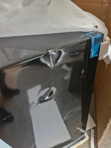 PKM GKS83W Flaschenkühlschrank LED Beleuchtung, 89 l, 48 dB, C, Weiß Kunden-Foto 1