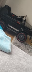 FCH Elektroautos für Kinder Mercedes Benz G63 AMG mit 12V Elektrofahrzeug 2,4G Fernbedienung, 2-türiges Kinder-Elektrofahrzeug mit MP3 Kunden-Foto 1