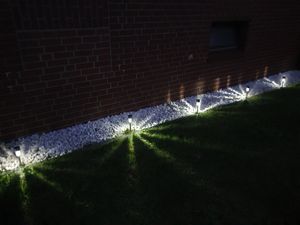 3x Solarlampe Gartenlampe Solarleuchte Gartenleuchte Bodenleuchte Solar Licht LED Kunden-Foto 1