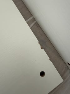 COSTWAY Schreibtisch mit Schubladen & Aufbewahrungsschrank, Computertisch mit Dicker Arbeitsfläche, Arbeitstisch Bürotisch studiertisch für Homeoffice Studierzimmer Kunden-Foto 3