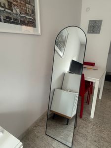 SONGMICS Ganzkörperspiegel, 160 x 50 cm, gewölbter Standspiegel Kunden-Foto 4
