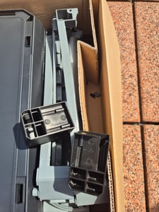KETER Pro Hoher Lagerschrank, Schwarz/Grau, 972120 Kunden-Foto 5