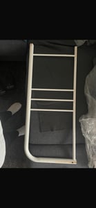 vidaXL Ausziehsofa Bettgestell Schwarz Metall 90x200 cm Kunden-Foto 5