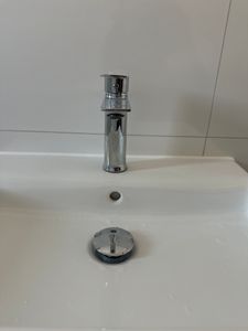 2 x Homelody Wasserhahn Bad Chrom, Einhebelmischer Badezimmer Waschtischarmatur, Bad Armatur Mischbatterie, Waschbeckenarmatur, Waschbecken Armaturen Kunden-Foto 9