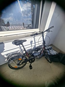 Zündapp ZF40 20 Zoll Klapprad Klappfahrrad Faltrad StVZO Faltfahrrad Erwachsene Damen Herren tiefer Einstieg Kunden-Foto 3