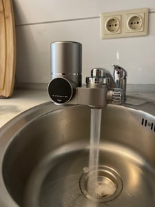 Homelody Wasserfilter für Wasserhahn,Leitungswasserfilter, Entfernt Chlor, Schwermetalle und Schlechten Geschmack,Wasser mit besserem Kunden-Foto 5