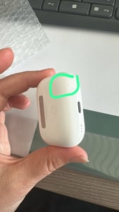 Apple AirPods Pro 2a generazione USB-C custodia di ricarica singola / ricambio originale Foto del cliente 1