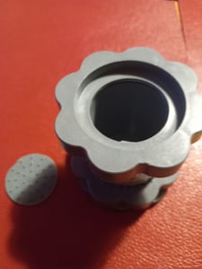 4er Set waschmaschine gummifüße, 8-12 cm Universal Anti-Vibrations-Pads für Waschmaschine, Trockner & Kühlschrank Kunden-Foto 2