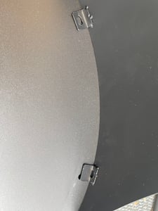 Buschbeck Gartenkamin Mesh Colorado 160 silber-schwarz inkl. Funkenschutz Kunden-Foto 1