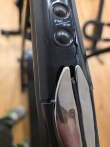 Motorisiertes Laufband mit LCD-Display Elektrisches Fitnessgerät Heimtrainer App Kunden-Foto 2