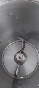 Gemüseschneider, Kabellose elektrische Küchenmaschine, Mini-Mixer mit 600-ml-Glasschüssel für Fleisch, Gemüse, Zwiebeln, Knoblauch, Obst und Nüsse Kunden-Foto 1