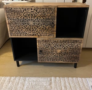 vidaXL Szafka boczna 60x33x75 cm z litego drewna mango Zdjęcie produktu od klienta nr 1