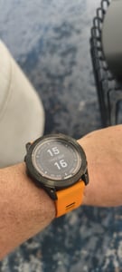 Garmin fēnix 7X Pro, 3,56 cm (1.4"), MIP, Touchscreen, 32 GB, GPS, 89 g Foto del cliente 1