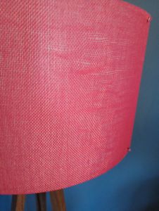 Opviq, AYD - 2214, Stehlampen, Rot, MDF, 38 x 38 x 140 cm Kunden-Foto 2