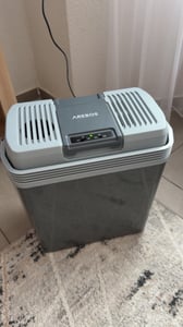 AREBOS 40L chladicí box červený | chlazení a udržování tepla | 12/230V auto a domácnost Fotografie od zákazníka č. 2