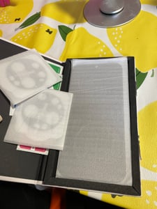 2X Schutzglas (Display + Kamera) für iPhone 16 Pro Max Panzerfolie Full 9H Kunden-Foto 4