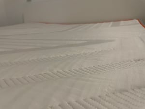 Topper 90x200x7.5cm Matratzentopper Gel-Memory-Schaum 7-Zonen-Kaltschaum H3&H4 Matratzenauflage Für Boxspringbett,Schlafsofa atmungsaktiv Anti-Rutsch Kunden-Foto 6