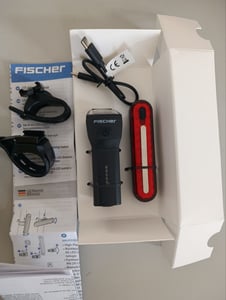FISCHER Akku Beleuchtungs-Set STOP 30/15 5 teilig Kunden-Foto 4