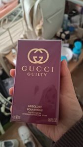 Gucci Guilty Absolute Pour Femme, Ženy, 90 ml, Nádoba na jedno použitie, Sprej, ALCOHOL DENAT. AQUA (WATER), PARFUM (FRAGRANCE,) ETHYLHEXYL METHOXYCINNAMATE, DIETHYLAMINO,... Fotografia od zákazníka č. 1