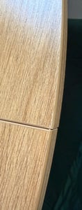 HOMCOM Eettafel voor 4 personen, keukentafel in industriële stijl, eikenhout Klantenfoto 3