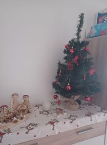 Künstlicher Weihnachtsbaum mit 20 warm-weißen LEDs