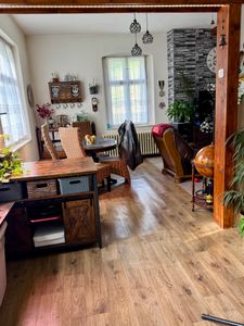 VASAGLE Sideboard Küchenschrank, mit 2 Schiebetüren, verstellbare Ablagen Kunden-Foto 3