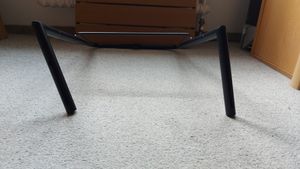 VEVOR Balkontisch 800x300 mm klappbar Outdoor Klapptisch Tragkraft 22kg Passend für Geländer von 2,54 bis 15cm Serviertisch für Terrassen und Decks Kunden-Foto 4