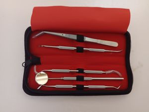 Dentální péče Sada 5 zubních čisticích skenerů Premium Dentální sonda Zrcadlo do úst Skener z nerezové oceli Fotografie od zákazníka č. 2