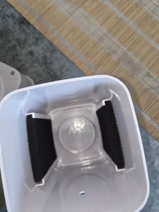 MODFU Luftreiniger, 11-15㎡, HEPA-Filter, Schlafmodus & Timer - Entfernt Staub, Pollen, Tierhaare & Gerüche, Leiser Betrieb (≤30dB), USB betrieben Kunden-Foto 2