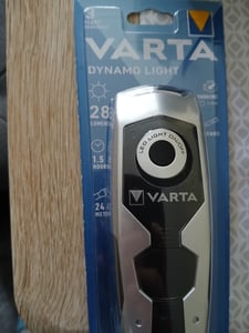 Varta Dynamo Light LED, Ruční svítilna, Černá, Šedá, Plast, CE, LED, 3 lamp Fotografie od zákazníka č. 2