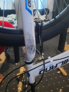 HILAND Rocket 20 Zoll Kinderfahrrad Mountainbike Kinder MTB für Jungen und Mädchen mit Shimano 6 Gang Schaltung Licht Gepäckträger, Weiß Kunden-Foto 28