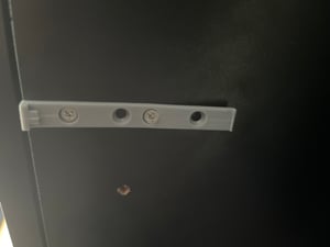 Mobelsta Kleiderschrank mit 2 Schubladen,  Kleiderschränke Schlafzimmer, Wohnzimmer Schrank, Garderobenschrank, Anthrazit,  90x50x180 cm Kunden-Foto 3