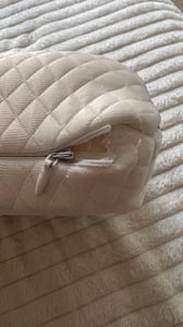 Nackenkissen Kopfkissen Ergonomisches Orthopädisches Kissen für Kopf-, Nacken- & Rückenkomfort Schlafkissen Memory Foam Kissen Schwarz YaLiva_Decor® Kunden-Foto 8