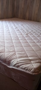 Ochraniacz na materac Vitalispa  Biały 160 x 200 cm Szwy, Model 28880 Zdjęcie produktu od klienta nr 1