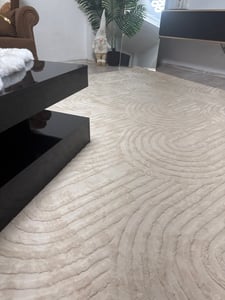 Paco Home Teppich Wohnzimmer Kurzflor Boho Skandi Design Geometrisches Muster Einfarbig 200x280 cm Kunden-Foto 1