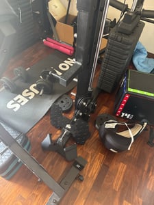 PH Fitness Power Rack con Smith machine, Cable Crossover e leg press – braccia jammer incluse, stazione di allenamento completa per palestra domestica e studio Foto del cliente 3