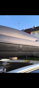 Dachbox Dachkoffer Gepäckbox 320 Liter Carbonlook Abschließbar Autobox Kunden-Foto 2